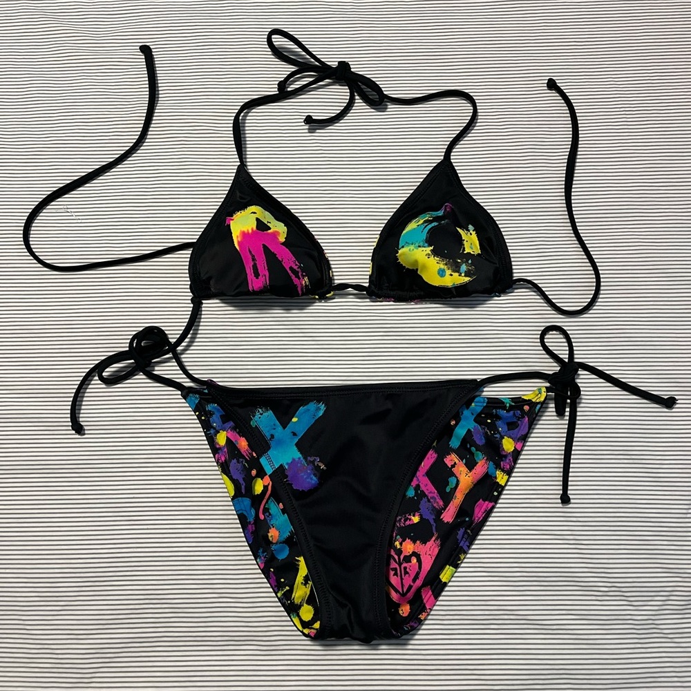 Roxy Reversible Bikini Set Small